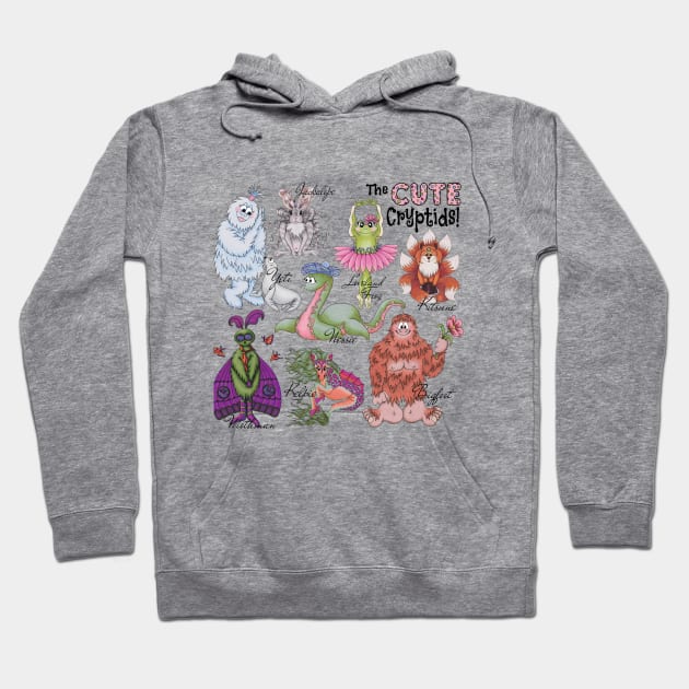 the Cryptid Zoo! Hoodie by TJWArtisticCreations